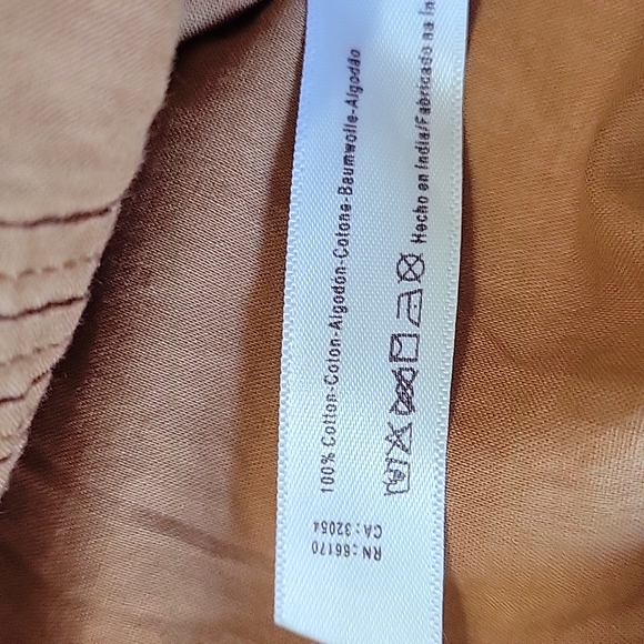 Free People women's short sleeve boho crop top size medium - Picture 8 of 11